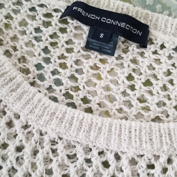 French Connection-Summer sweater/Swim cover up - Picture 2 of 4